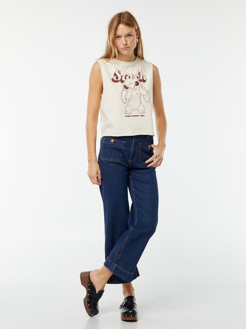 Camiseta sin mangas 'Stitch' 'Disney' - Kiabi