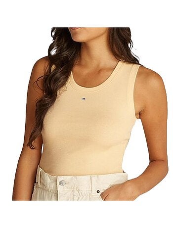 Camiseta sin mangas Tommy Hilfiger Essential BDS para mujer