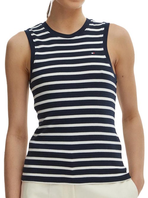 Camiseta sin mangas tommy hilfiger para mujer, - Kiabi Camiseta sin mangas tommy hilfiger para mujer, - Kiabi