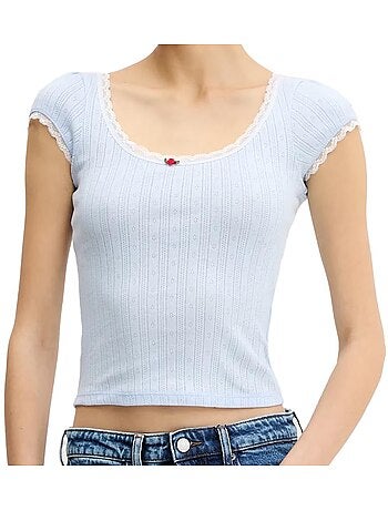 Camiseta sin mangas Tommy Hilfiger Pointell para mujer