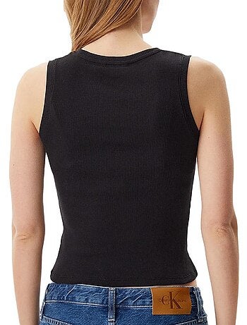 Camiseta sin mangas Tommy Hilfiger Script para mujer