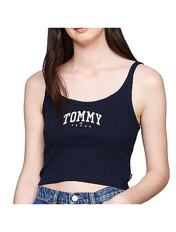 Camiseta sin mangas Tommy Hilfiger Varsity para mujer