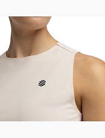 Camiseta sin mangas trail running mujer senderismo mujer volt stone