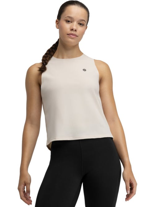 Camiseta sin mangas trail running mujer senderismo mujer volt stone - Kiabi