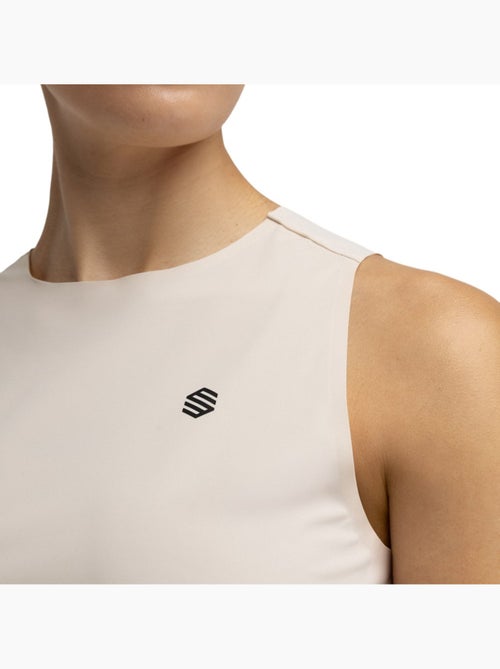 Camiseta sin mangas trail running mujer senderismo mujer volt stone - Kiabi