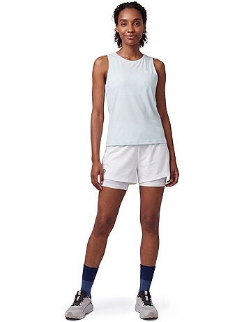 Camiseta sin mangas trail running mujer senderismo mujer volt-w