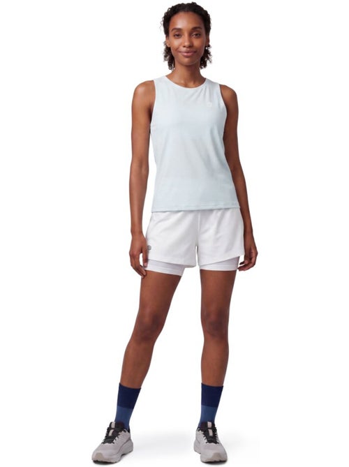 Camiseta sin mangas trail running mujer senderismo mujer volt-w - Kiabi