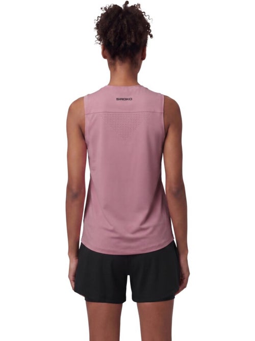 Camiseta sin mangas trail running mujer senderismo mujer volt-w - Kiabi