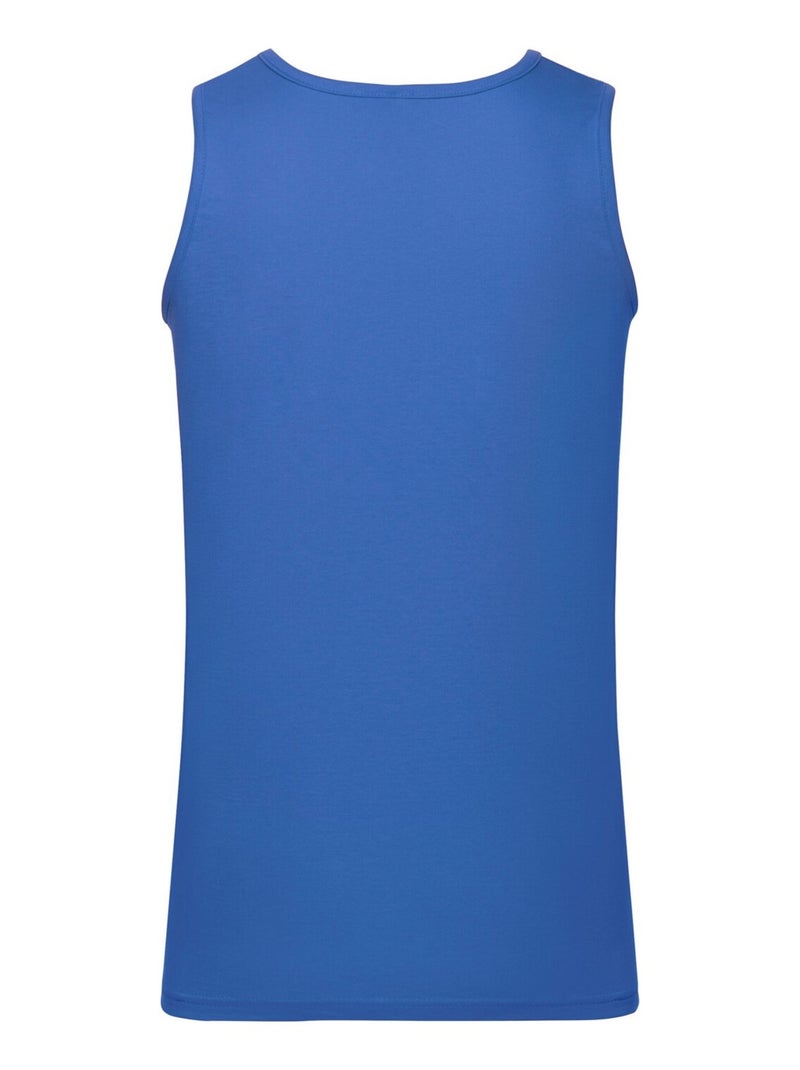 Camiseta sin mangas valueweight athletic para adultos unisex - fruit of the loom Azul real - Kiabi