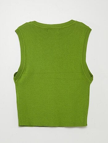 Camiseta sin mangas