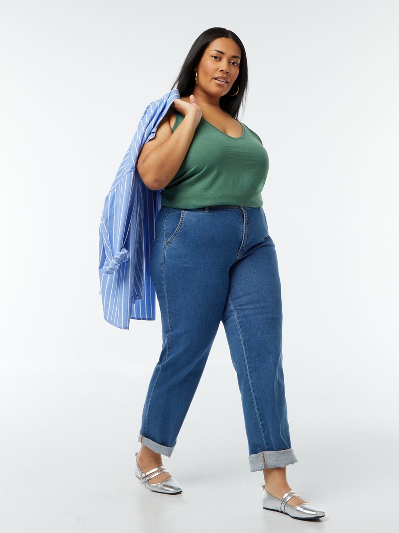 Camiseta sin mangas Verde - Kiabi