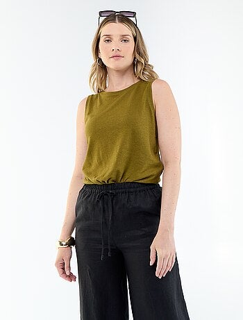 Camiseta sin mangas