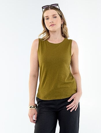 Camiseta sin mangas