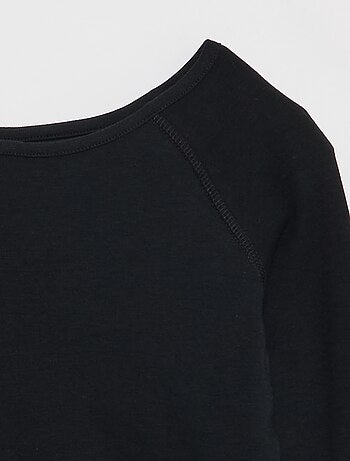 Camiseta sin orientación de manga larga - colección fácil de vestir