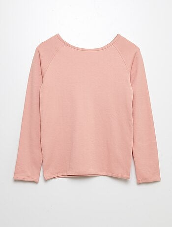 Camiseta sin orientación de manga larga - colección fácil de vestir