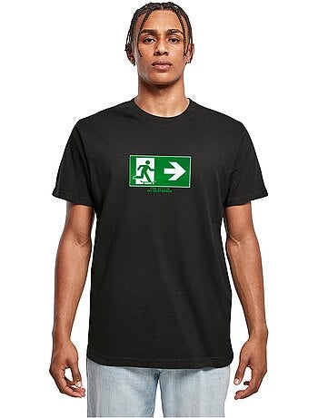 Camiseta skate exit para hombre - mister tee