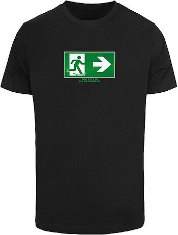 Camiseta skate exit para hombre - mister tee