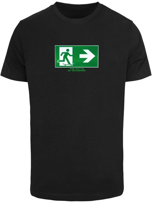 Camiseta skate exit para hombre - mister tee - Kiabi Camiseta skate exit para hombre - mister tee - Kiabi