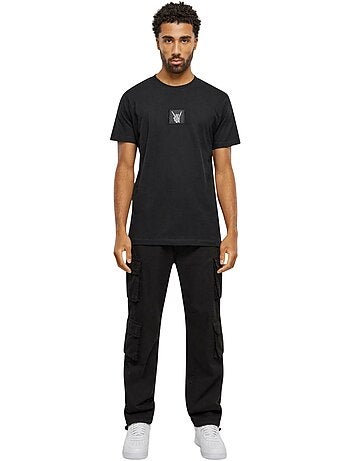 Camiseta skelett patch para hombre - mister tee