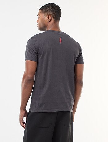 Camiseta 'Slipknot' de manga corta y cuello redondo