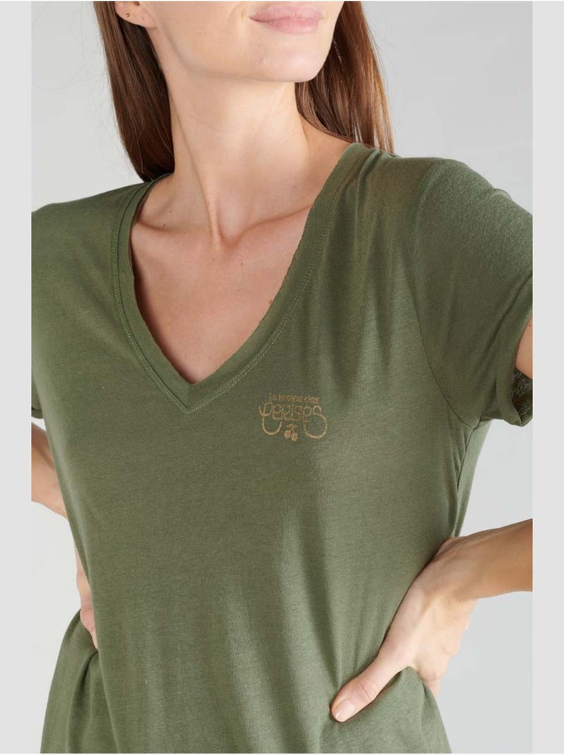 Camiseta SMALLVTR Verde - Kiabi