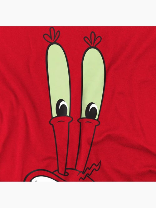 Camiseta smile de mr krabs cara para hombre - spongebob squarepants - Kiabi