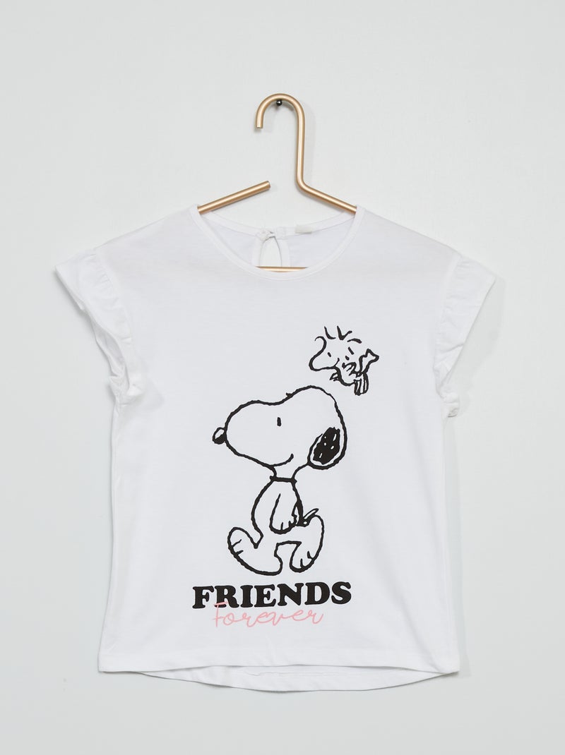 Camiseta 'Snoopy' blanco - Kiabi
