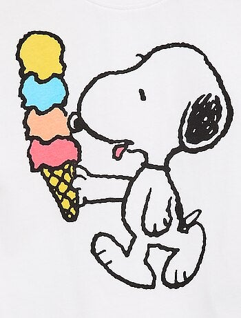 Camiseta 'Snoopy' de manga corta