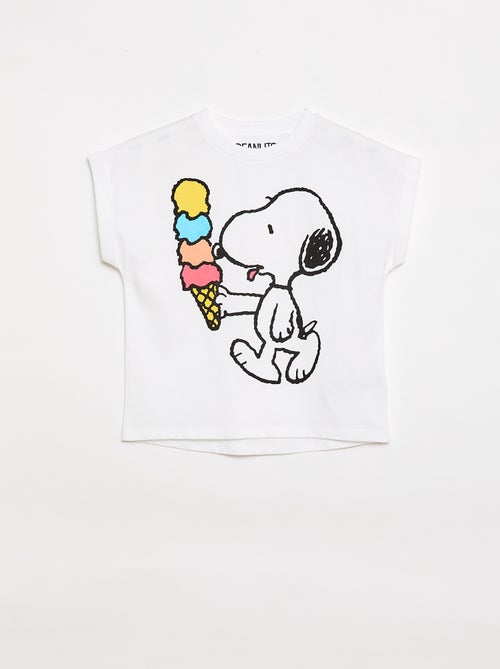 Camiseta 'Snoopy' de manga corta - Kiabi