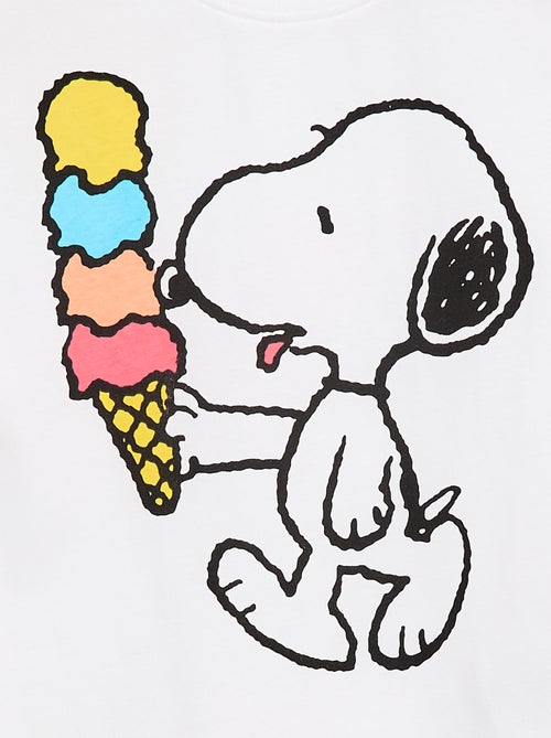 Camiseta 'Snoopy' de manga corta - Kiabi