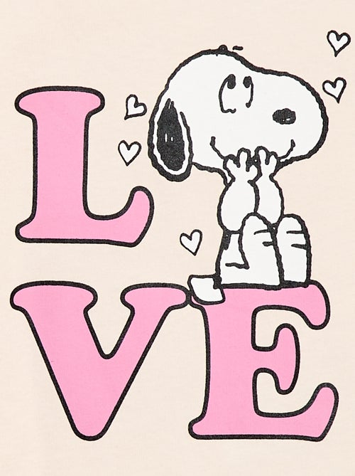 Camiseta 'Snoopy' de manga corta - Kiabi