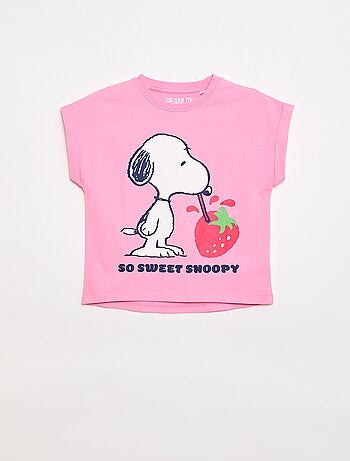 Camiseta 'Snoopy' de manga corta