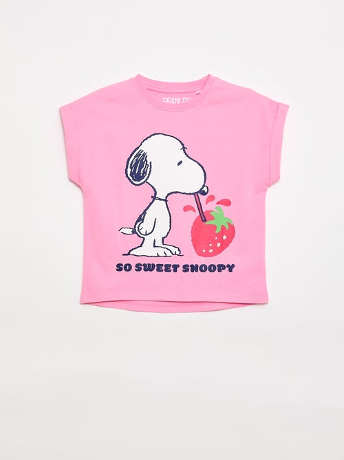Camiseta 'Snoopy' de manga corta - Kiabi