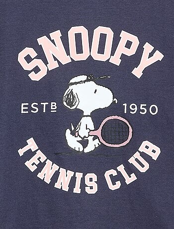 Camiseta "Snoopy" de manga larga