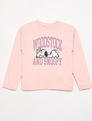 Camiseta "Snoopy" de manga larga