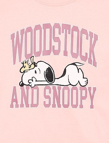 Camiseta "Snoopy" de manga larga