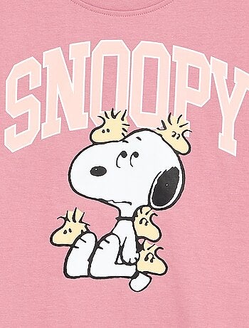 Camiseta "Snoopy" de manga larga