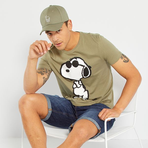 camisetas snoopy hombre