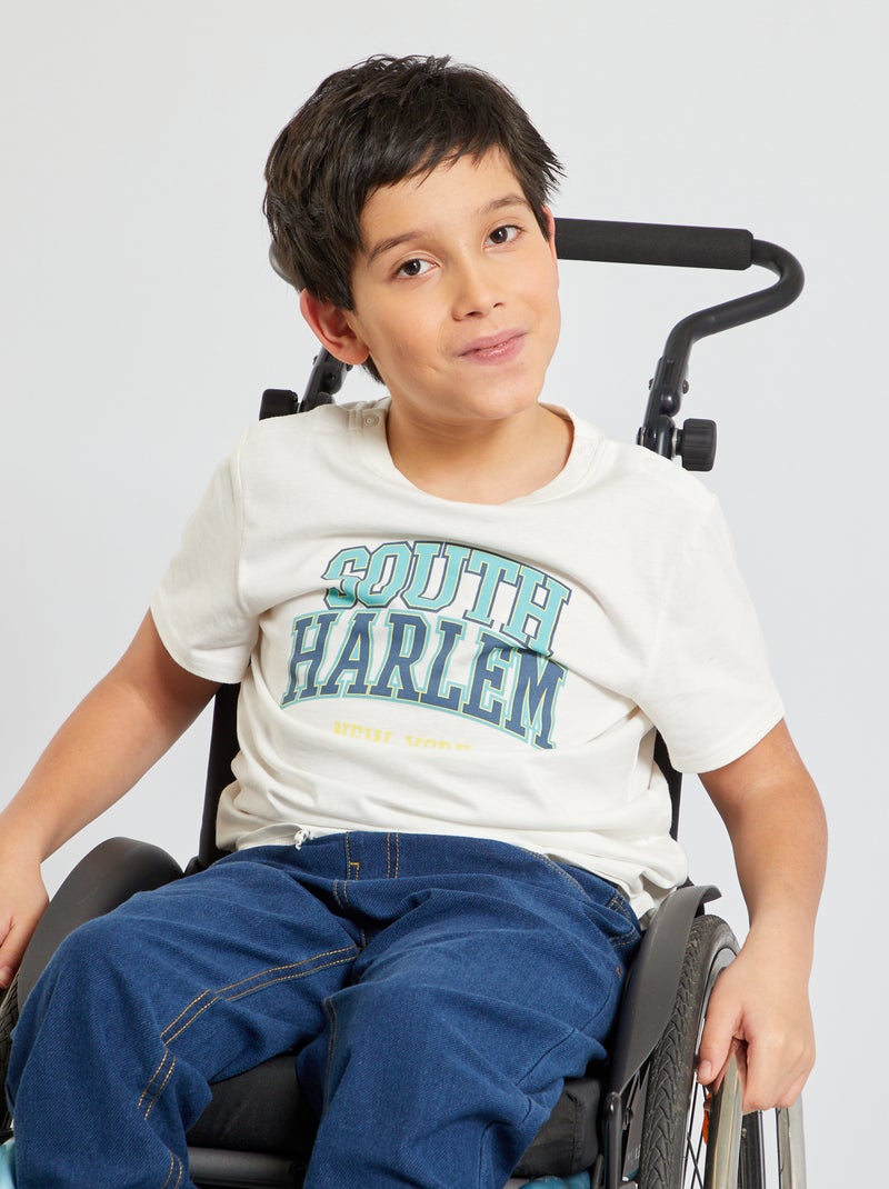Camiseta So Easy BLANCO - Kiabi