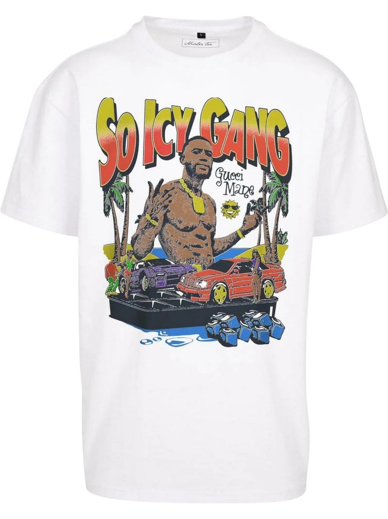 Camiseta so icy diseño gucci mane para hombre - mister tee Blanco - Kiabi