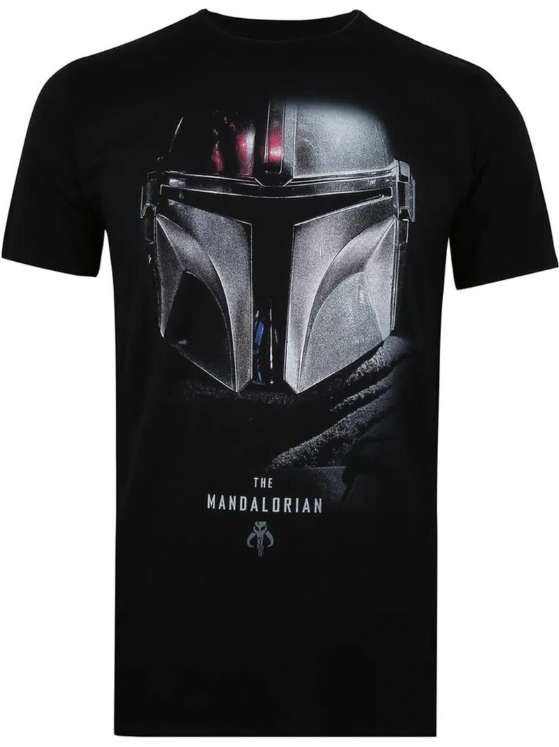 Camiseta sombra para hombre - star wars: the mandalorian Negro - Kiabi