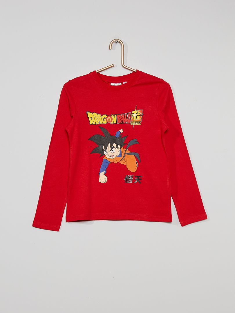 Camiseta 'Son Goku' de 'Dragon Ball 'Super' rojo - Kiabi