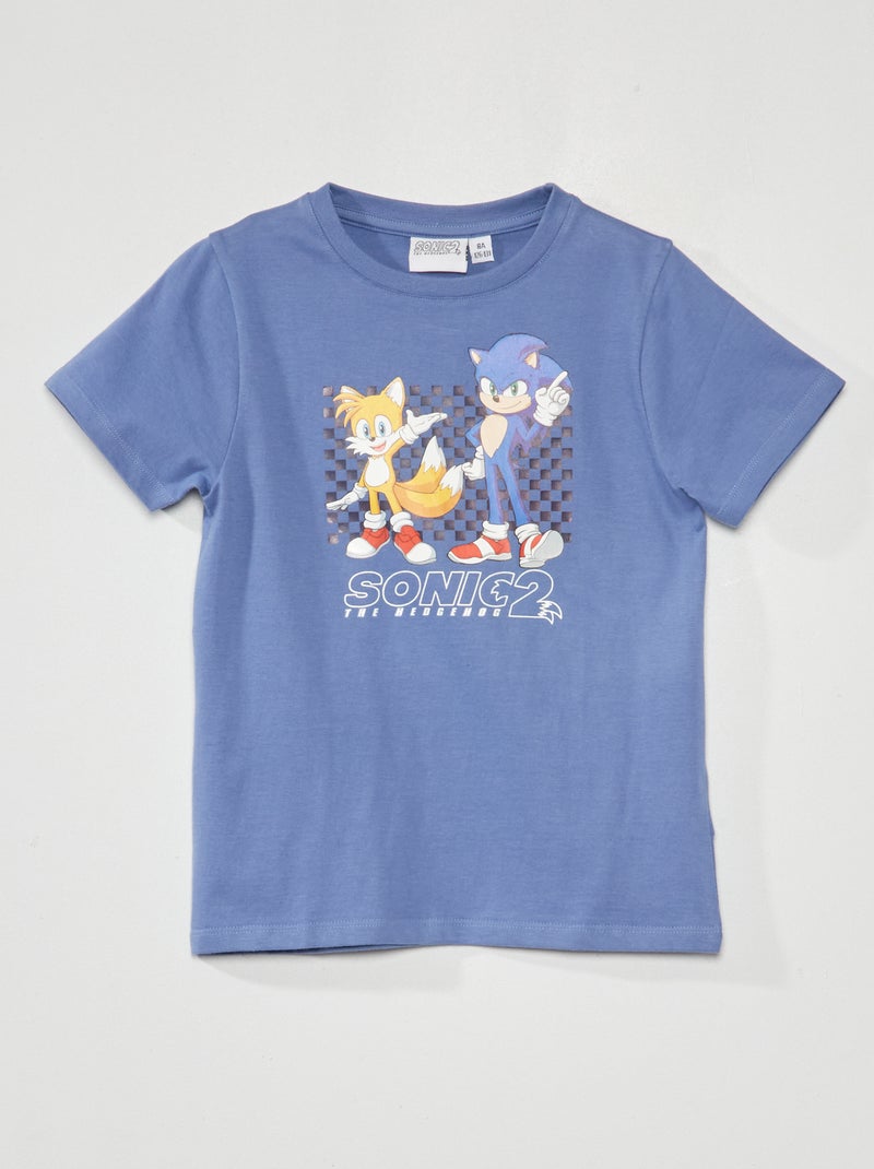 Camiseta 'Sonic' azul gris - Kiabi