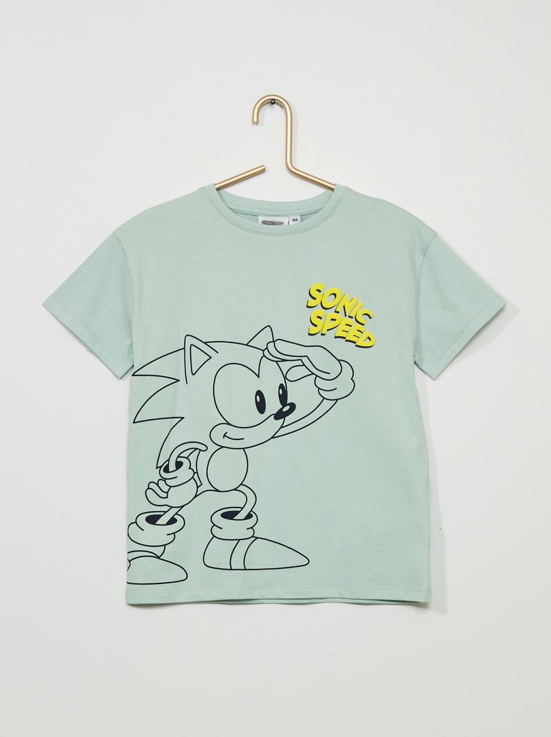 Camiseta 'Sonic' azul - Kiabi