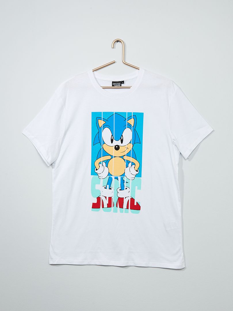 Camiseta 'Sonic' Blanco - Kiabi