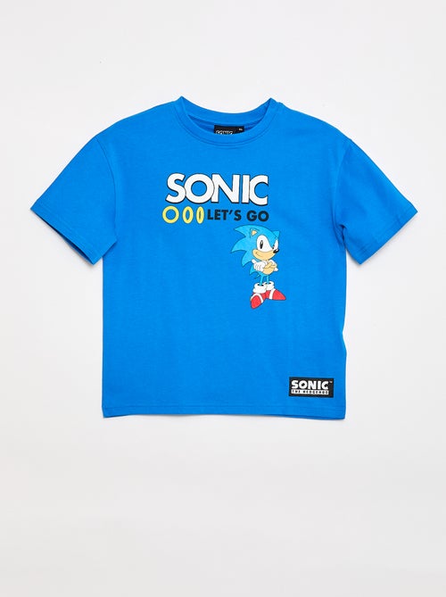 Camiseta 'Sonic' de manga corta - Kiabi