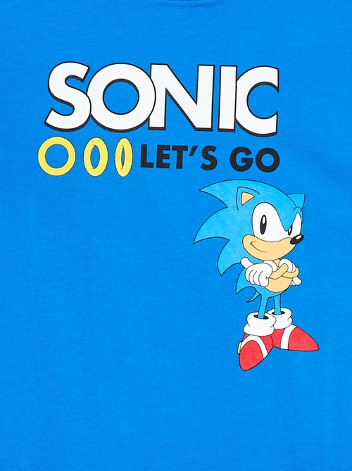 Camiseta 'Sonic' de manga corta - Kiabi