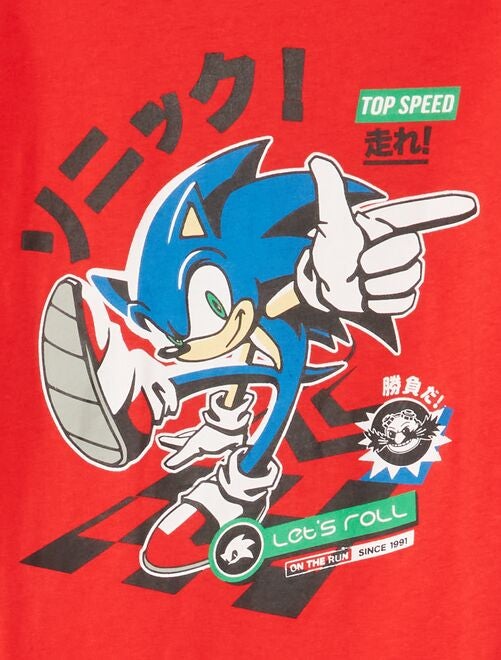 Camisetas sonic para discount niños