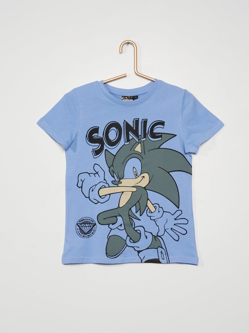 Camiseta 'Sonic' de punto AZUL - Kiabi