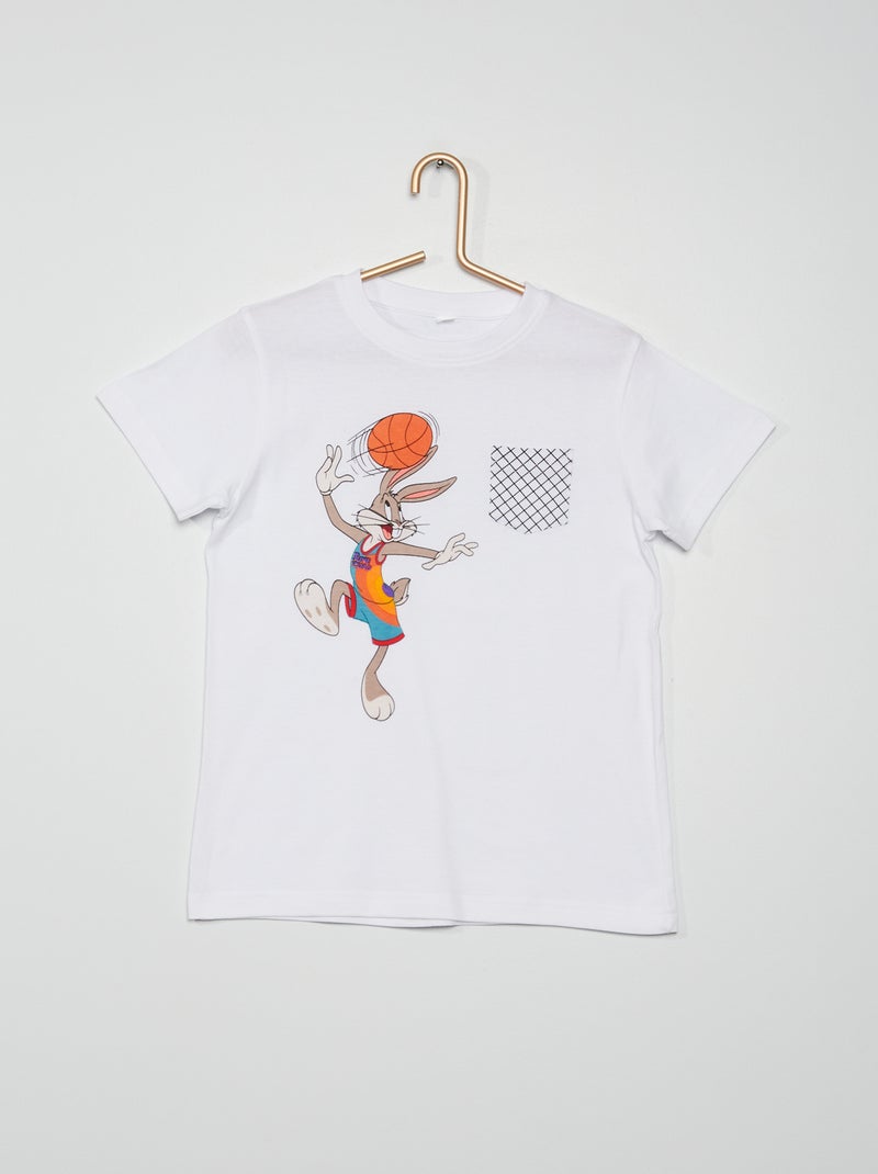 Camiseta 'Space Jam' blanco - Kiabi
